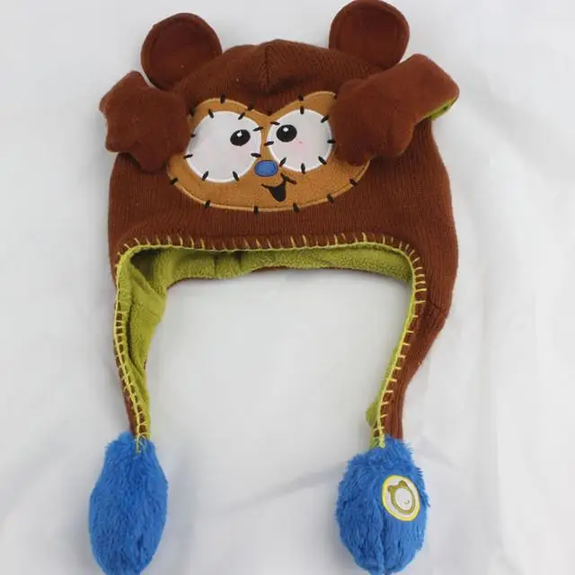 Cozfay Бесплатная Прямая поставка Flipeez Peek-a-Boo Puppy Action Hat вечерние танцевальная шляпа