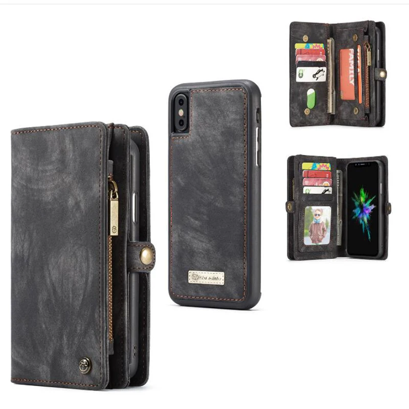 Genuine Leather Case For Samsung Galaxy S9 S 8 Plus Note Multi-function card Flip wallet Wallet Luxury Quality All inclusive | Мобильные