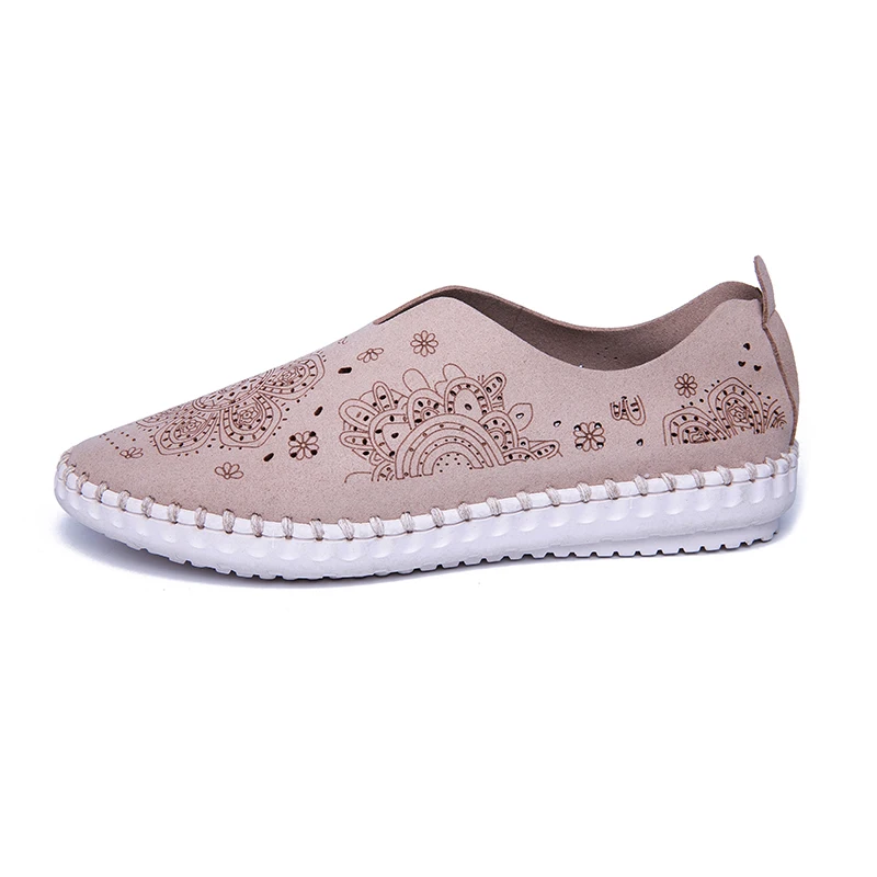 AIMEIGAO High Quality Comfortable Moccasins Women Shoes Vintage Flats Shoes Soft Leather Women Loafers Espadrilles Women Shoes