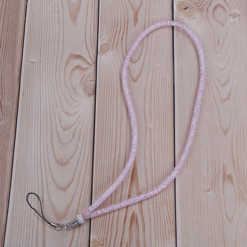 С украшением в виде кристаллов Шея ожерелье ремешок Ремешок U диск ID Рабочая