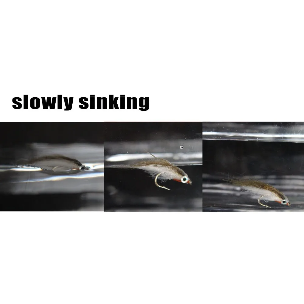 Tigofly 12 шт. оливковый Полярный Фрай медленно тонущий лосось форель Steelhead гольян нахлыстом мухи приманки муха набор-Размер#8
