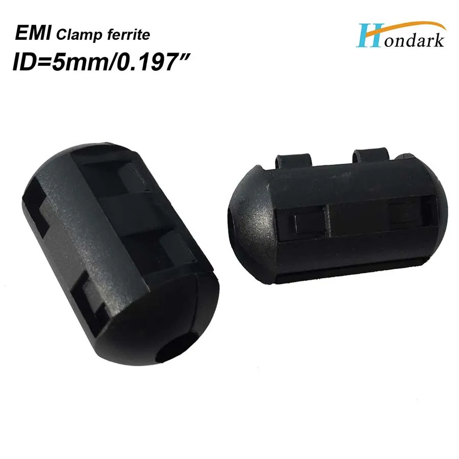 Внутренние 5 мм 0 2 ''кабельные провода шумовой фильтр ферритовые бусины