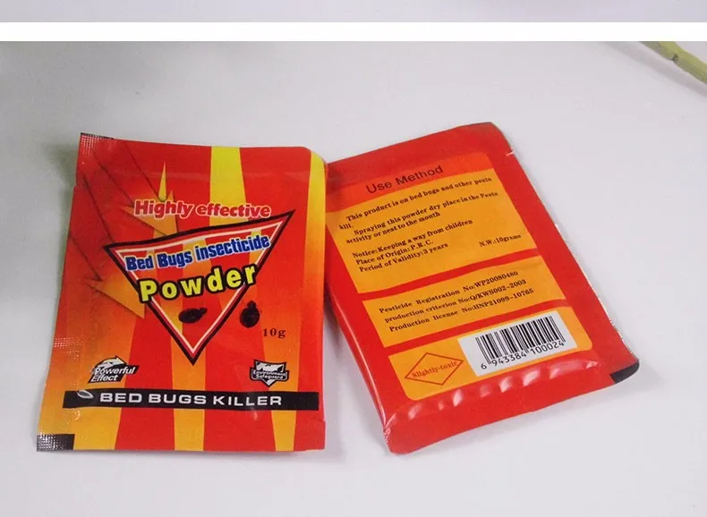 5 шт. высокоэффективный порошок для уничтожения кожных жуков клопов насекомых
