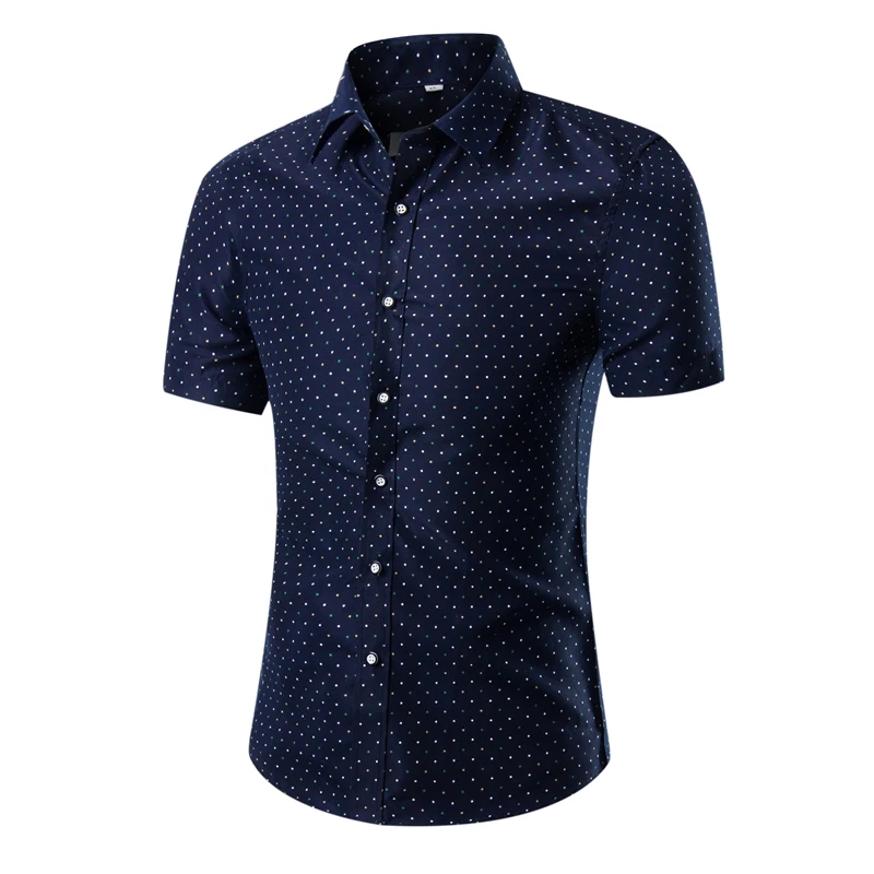 2018 модная мужская гавайская рубашка с короткими рукавами летние повседневные