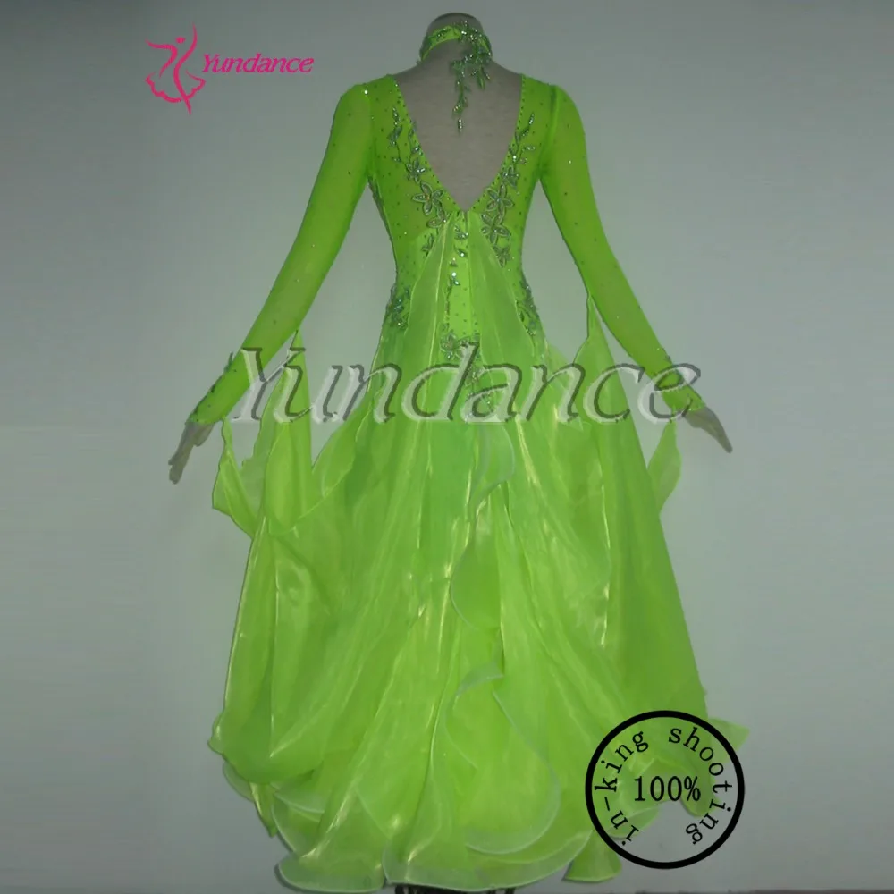 

2016 Ballroom Dance Wear New Dresses B-11114