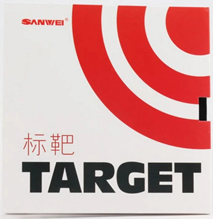 Target Black ITTF одобренный SANWEI профессиональная цель серии Настольный теннис Резина/пинг понг резина - Цвет: Target Black