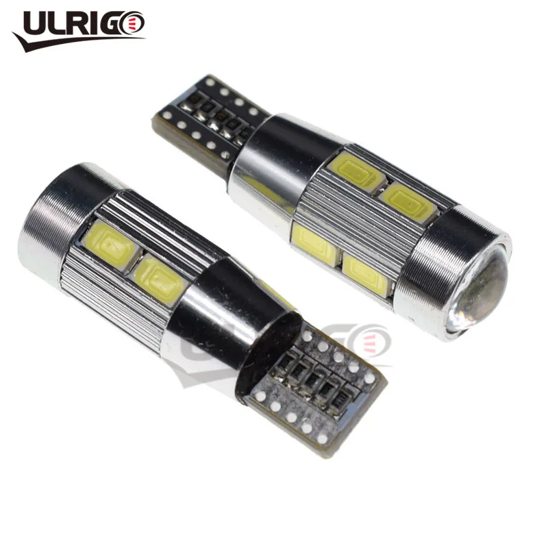 10 шт. высокое качество T10 10SMD 5630 LED CANBUS AUCUNE ERREUR Авто Клин лампе 192 194 168 W5W 5730 Парковка