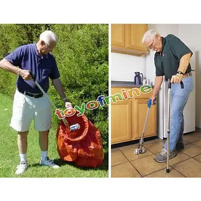 32 &quotНовинка складной алюминиевый Палочки Up Grabber мусорный зажим присоски Ричер 80