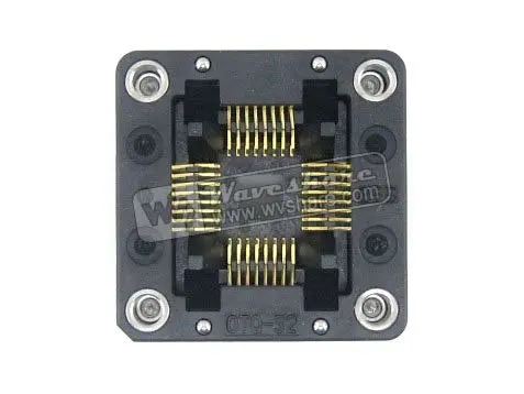 QFP32 TQFP32 FQFP32 PQFP32 OTQ 32 0.8 02 Enplas IC тестовый сгорающий переходник для программирования