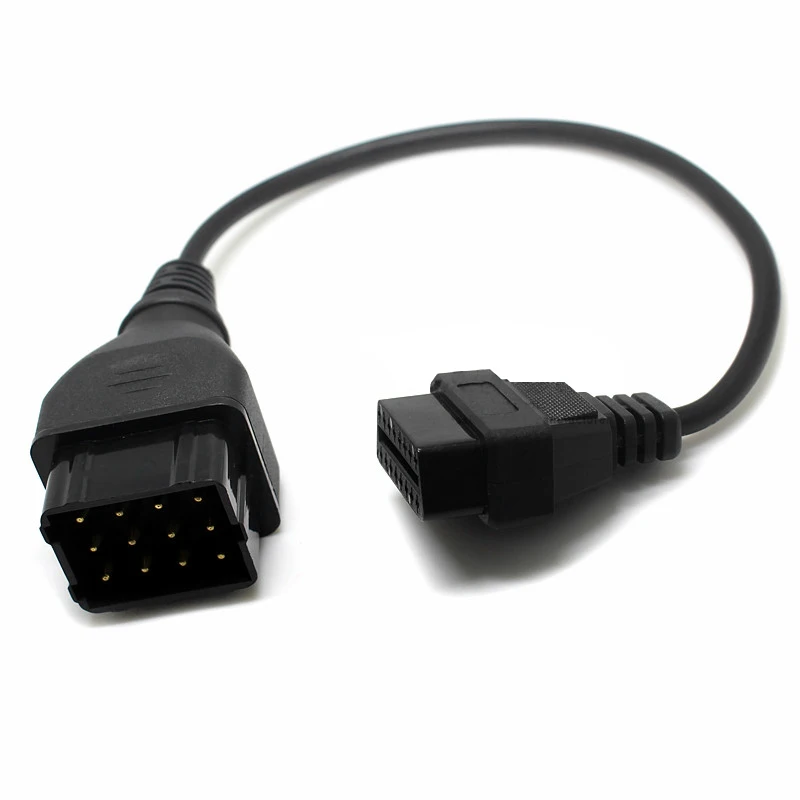 Для Газа 12 Pin 12 Pin штекер OBD2 OBDII DLC 16 Pin 16 Pin Женский адаптер автомобильного диагностического инструмента