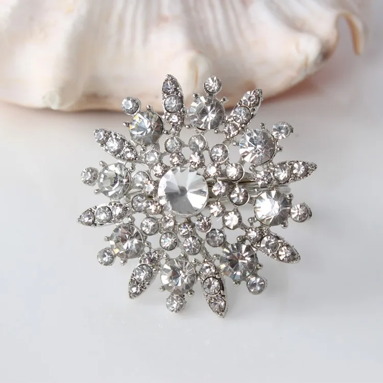 Бесплатная доставка 2 шт./лот кольцо для салфеток со стразами держатель Пряжка