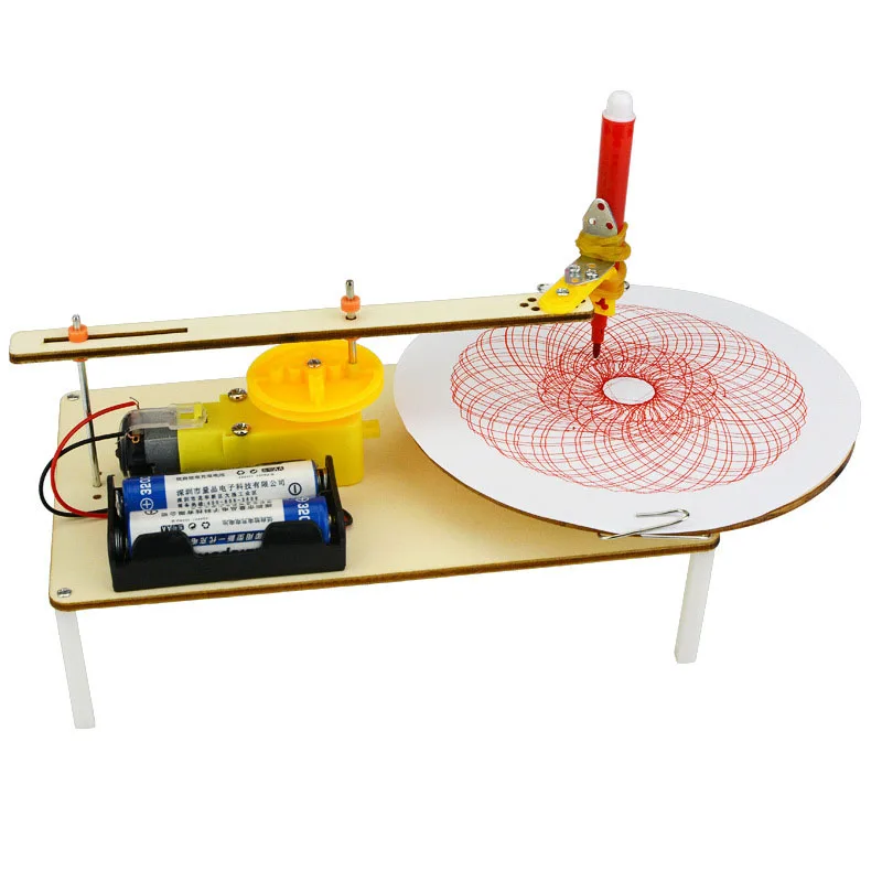 DIY креативные пазлы наборы дети ручная работа граффити игрушка простая Science Gizmo