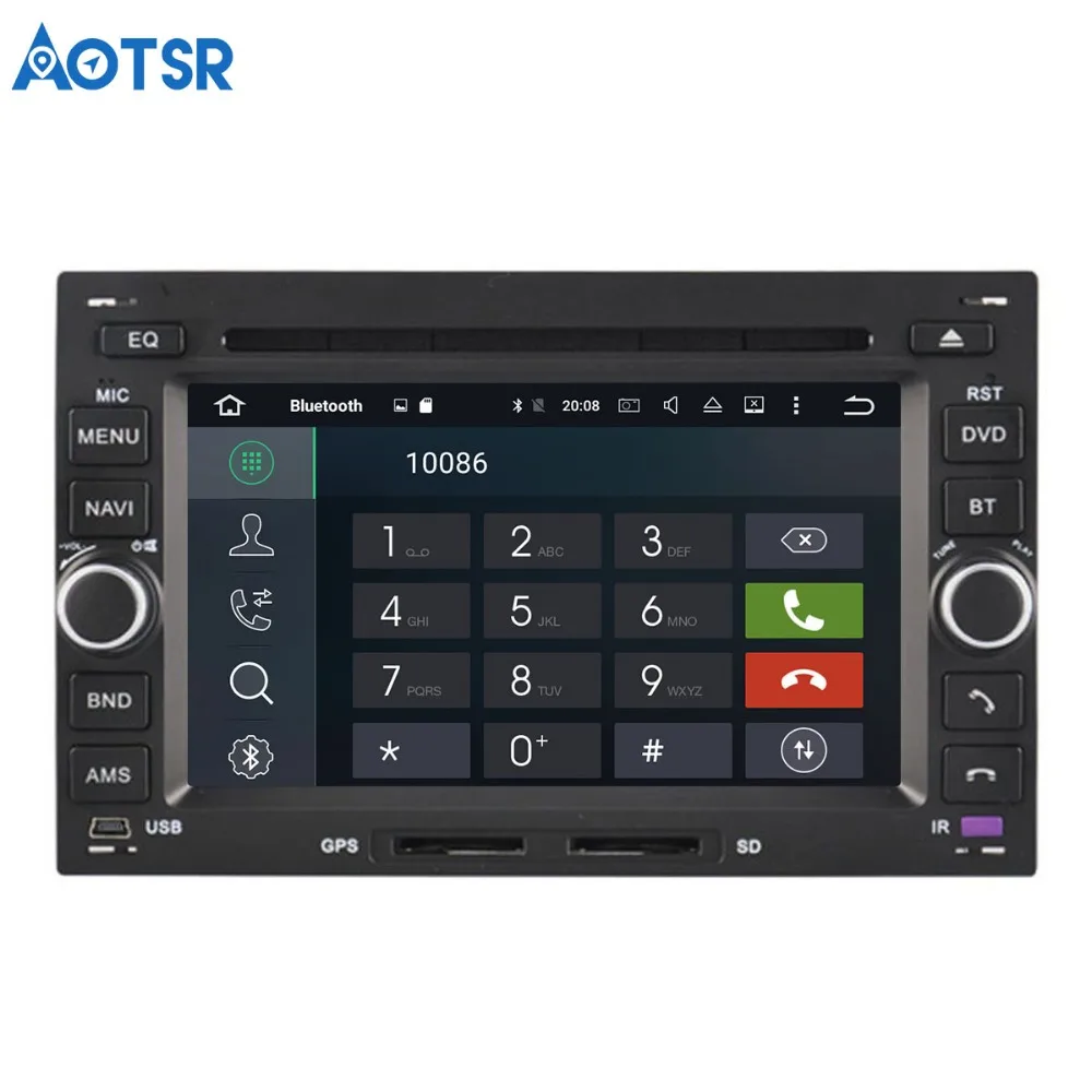 Aotsr Android 7 1 автомобильный стерео GPS навигатор DVD видео плеер для VW PASSAT B5/GOLF