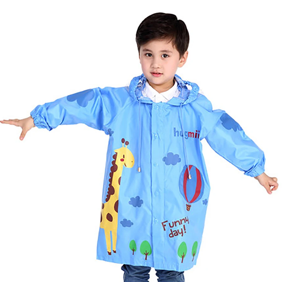 Уличная одежда с героями мультфильмов для женщин Дождевик Детский плащ Пончо