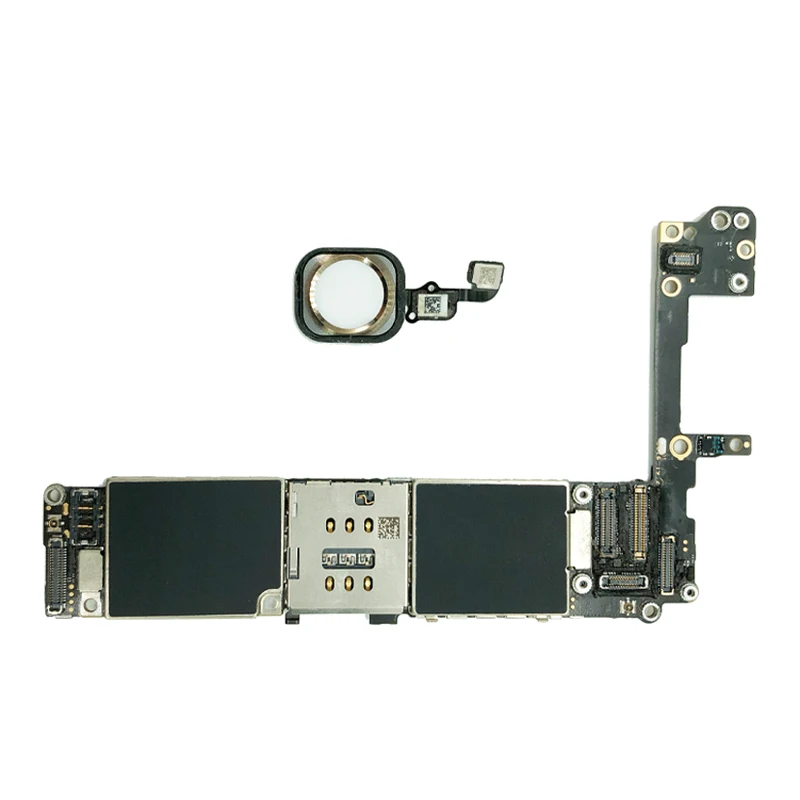 16 Гб 64 128 ГБ оригинальная материнская плата для iPhone 6S с отпечатком пальца