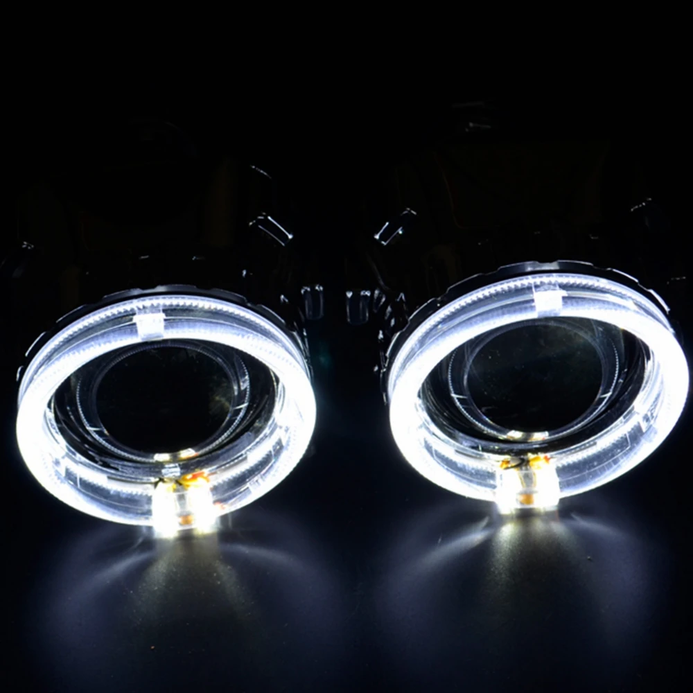 3 0 дюйма bixenon hid объектив проектора кожух Маска Крышка со светодиодными