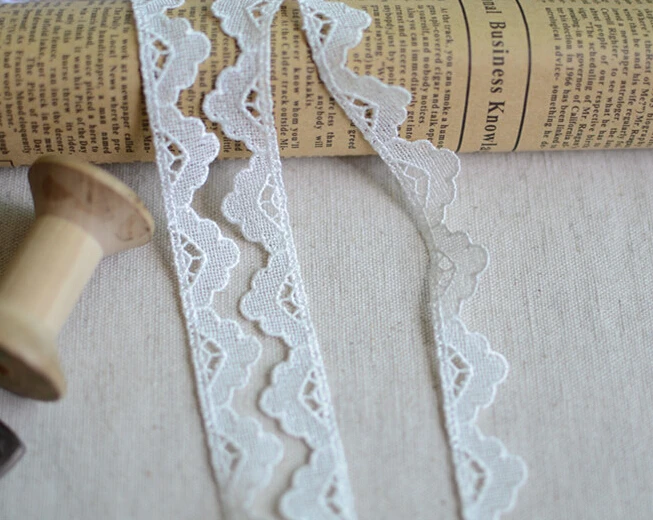 5 м/лот Φ 1 см ширина с белым черным цветом отделка новый стиль вышивки пришивка