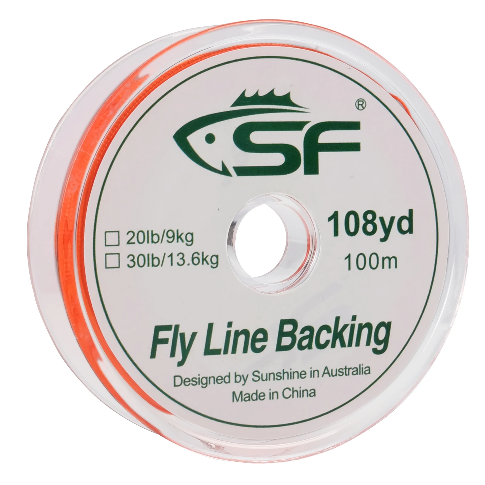 SF плетеная рыболовная леска для ловли нахлыстом форели 30 фунтов 100 м/108 ярдов