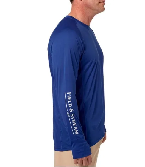 2019 Мужская Рыбацкая футболка LS Shirt UPF50 быстросохнущая одежда для рыбалки