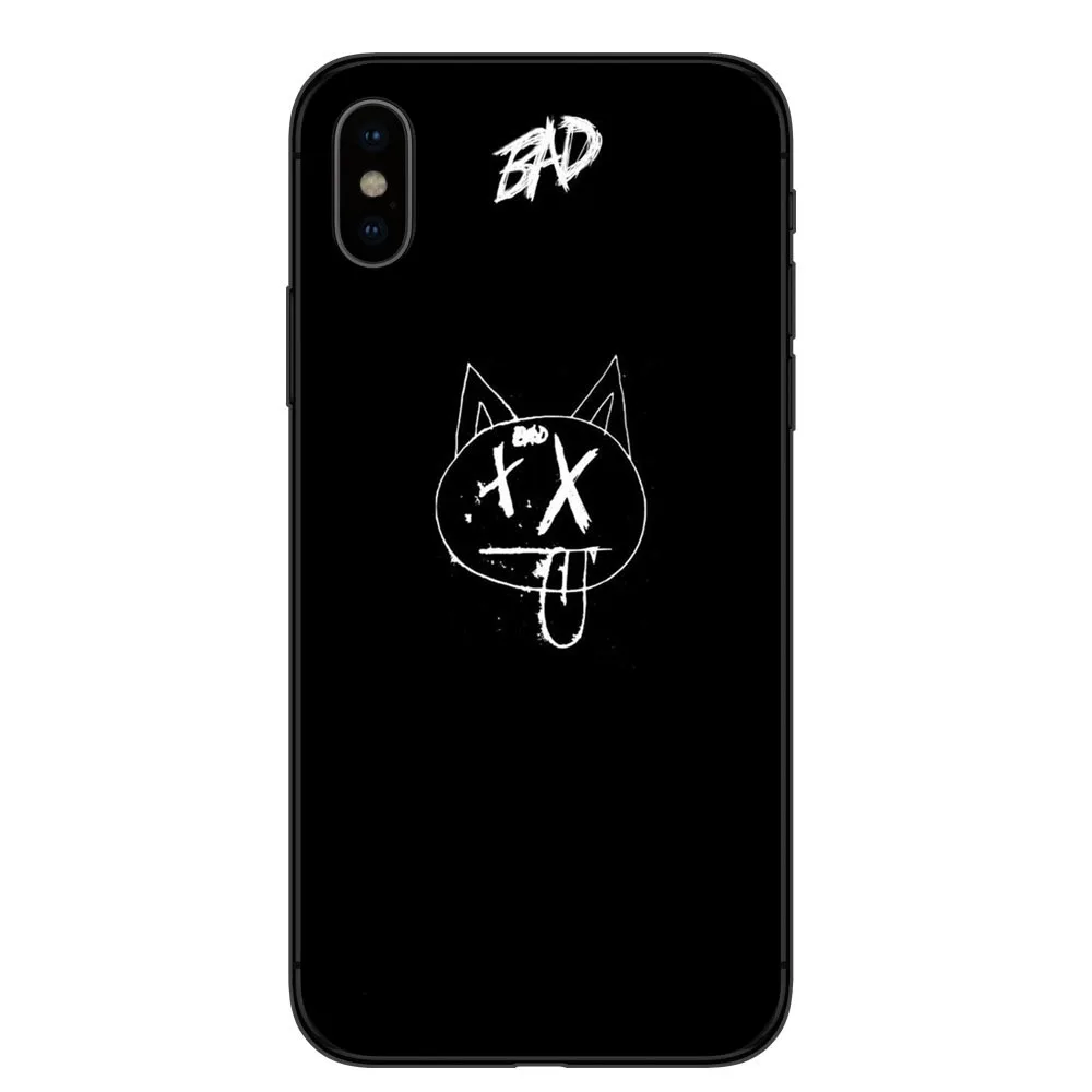 TPU Xxxtentacion Lil Peep cry Baby rose bad vibes forever TPU чехлы для телефонов для iPhone X 5 5S SE 6 6s Plus 7 8 Plus XS XR XS MAX - Цвет: TPU