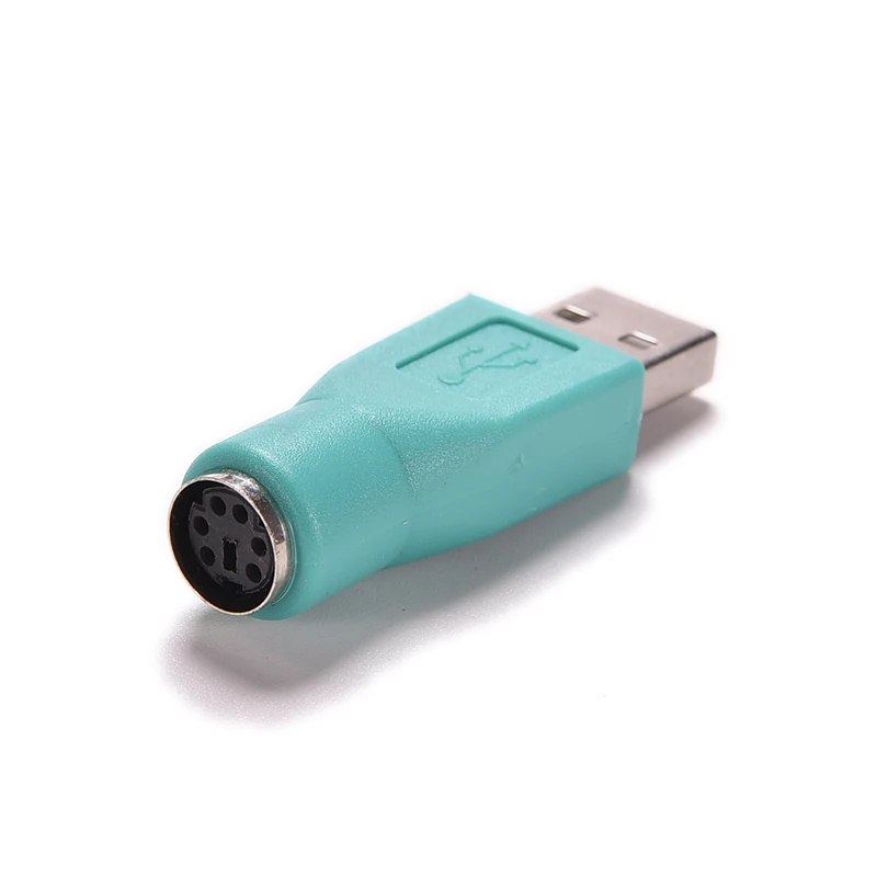 1 шт. USB папа для PS2 Женский адаптер конвертер компьютера ПК клавиатура мышь