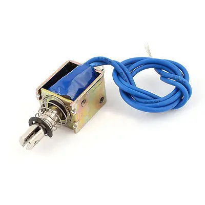 JF 0520B DC 12V 800mA 10mm 40g нажимной электромагнитный привод|actuator|actuator 12vactuator solenoid |