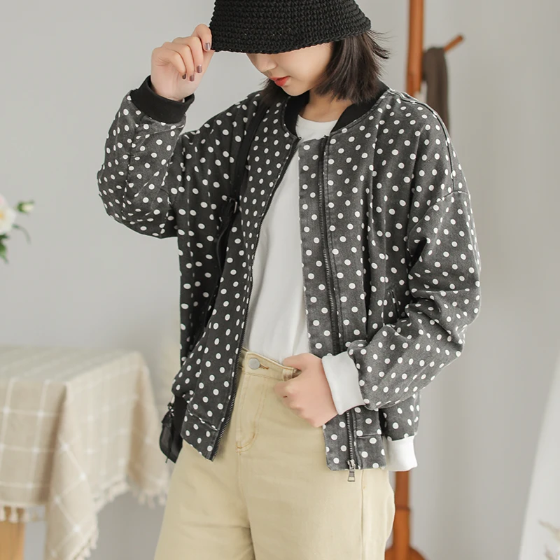 Весенние куртки Женское Ретро свободное повседневное пальто Новые Топы v