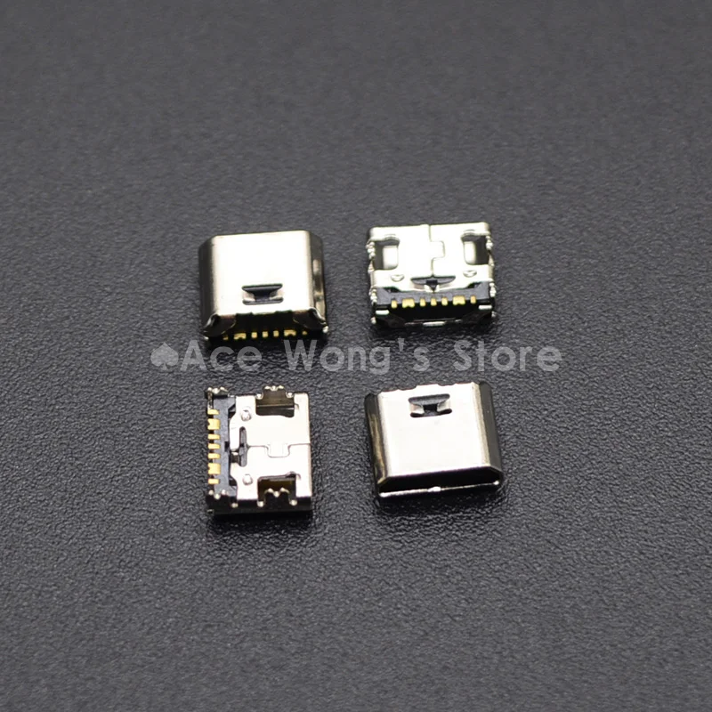 50 шт. Новый 7pin мини микро usb зарядный разъем док-станция порт для Samsung i9082 i9080 i879 i8552
