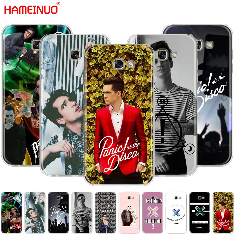 HAMEINUO brendon urie Паника На Диско сотовый телефон чехол для Samsung Galaxy A3 A310 A5 A510 A7 A8 A9 2016 2017