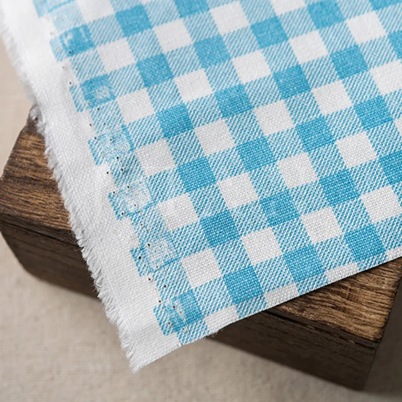 Ткань хлопчатобумажная в клетку и горошек 50*150 см|cotton linen fabric|linen fabriccotton fabric |