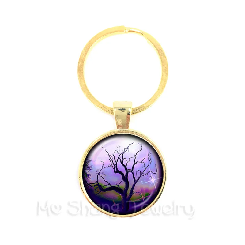 15 Стиль Древо жизни стакан драгоценных камней кабошон брелок держатель