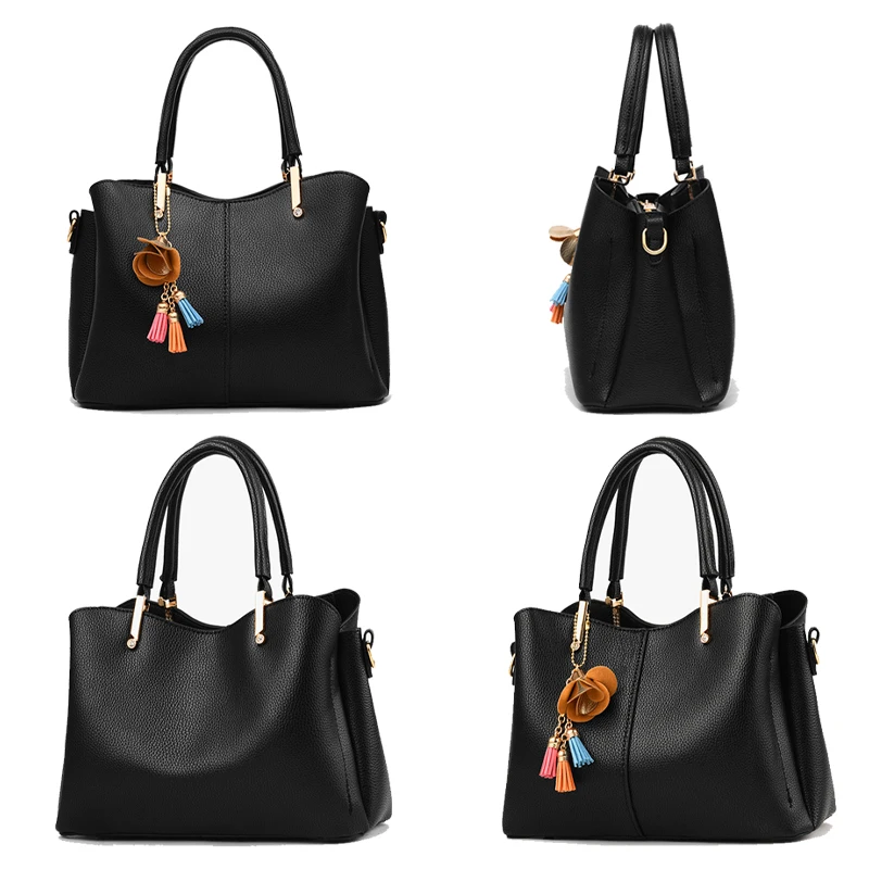 Alandtus Shoulder Bags For Women Crossbody Messenger Leather Tote Ladies Handbags Bolsa Feminina Sac A Main | Багаж и сумки