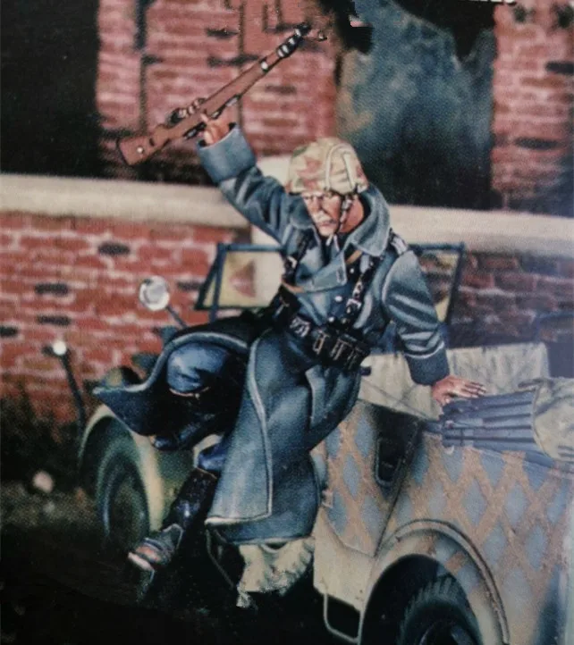1/35 каучуковая фигурка модель комплект Unassambled Неокрашенная 00773