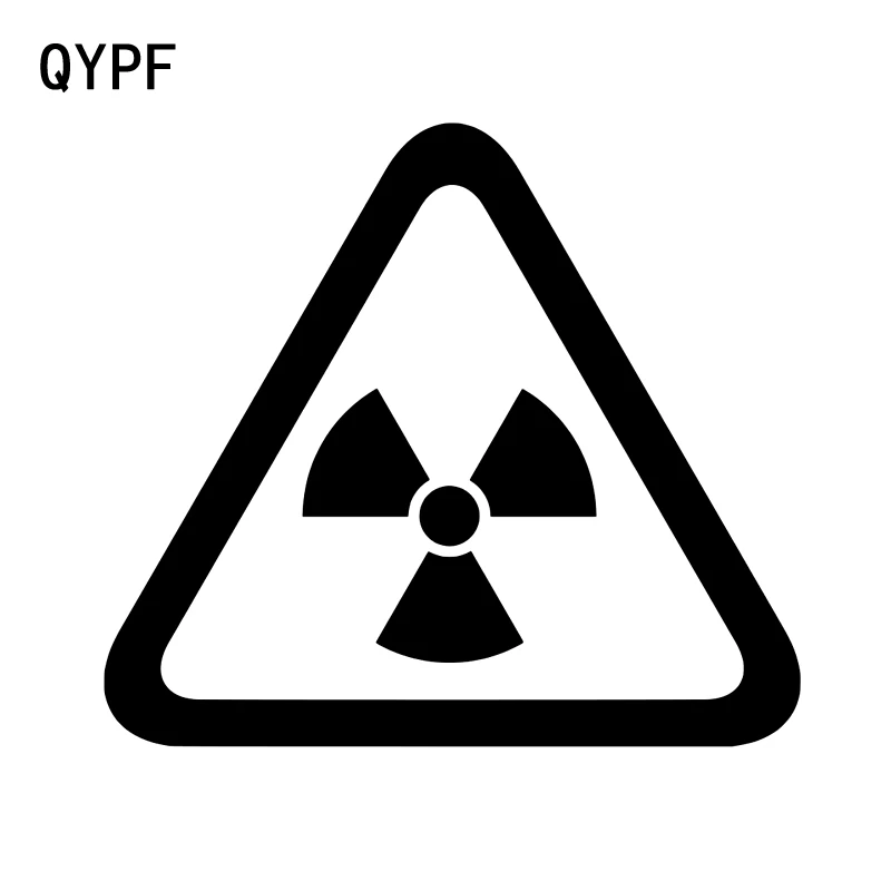 Графический стикер для автомобиля QYPF 13CM11.7CM черный/серебристый виниловый