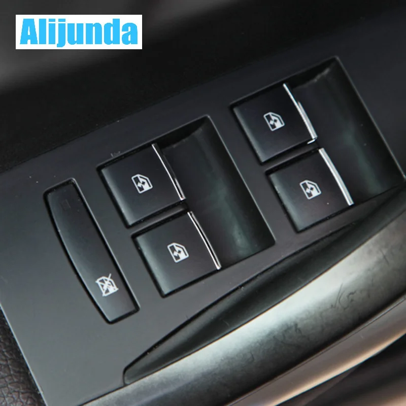 Для Chevrolet Cruze / Opel Mokka trim Window lift buttons sequins стикер/декорация для автомобильные