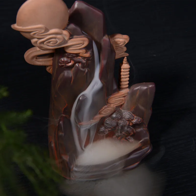 Реверсивная курительная горелка wingceltis керамическая фиолетовый песок чай