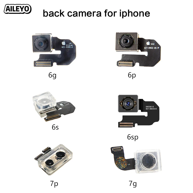 Высокое качество задняя камера для iPhone7 7 Plus 8 X XS XR кольцо держатель объектив