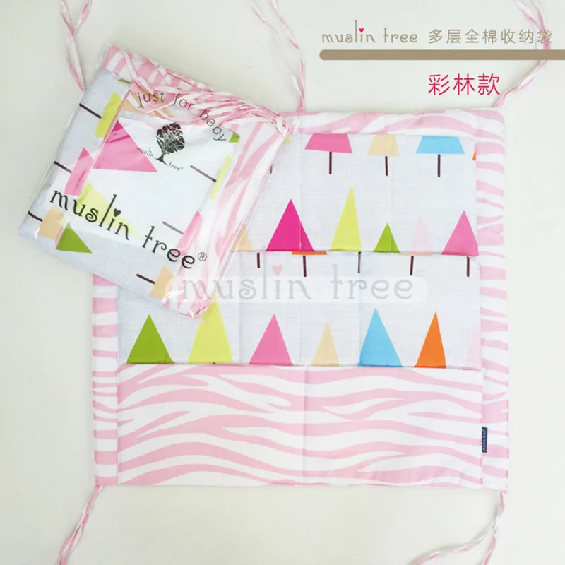 Подвесная сумка для хранения новорожденной кровати Комплект постельного белья