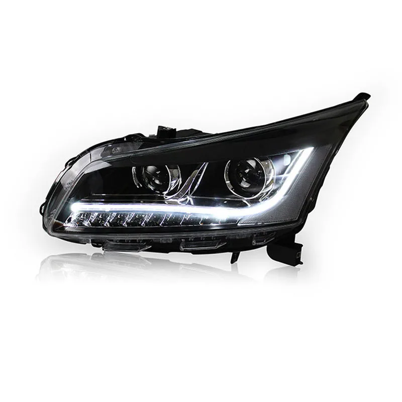 Новый светодиодный прожектор Ownsun Орлиный глаз фары для Chevrolet Cruze 2015|lens headlight|projector