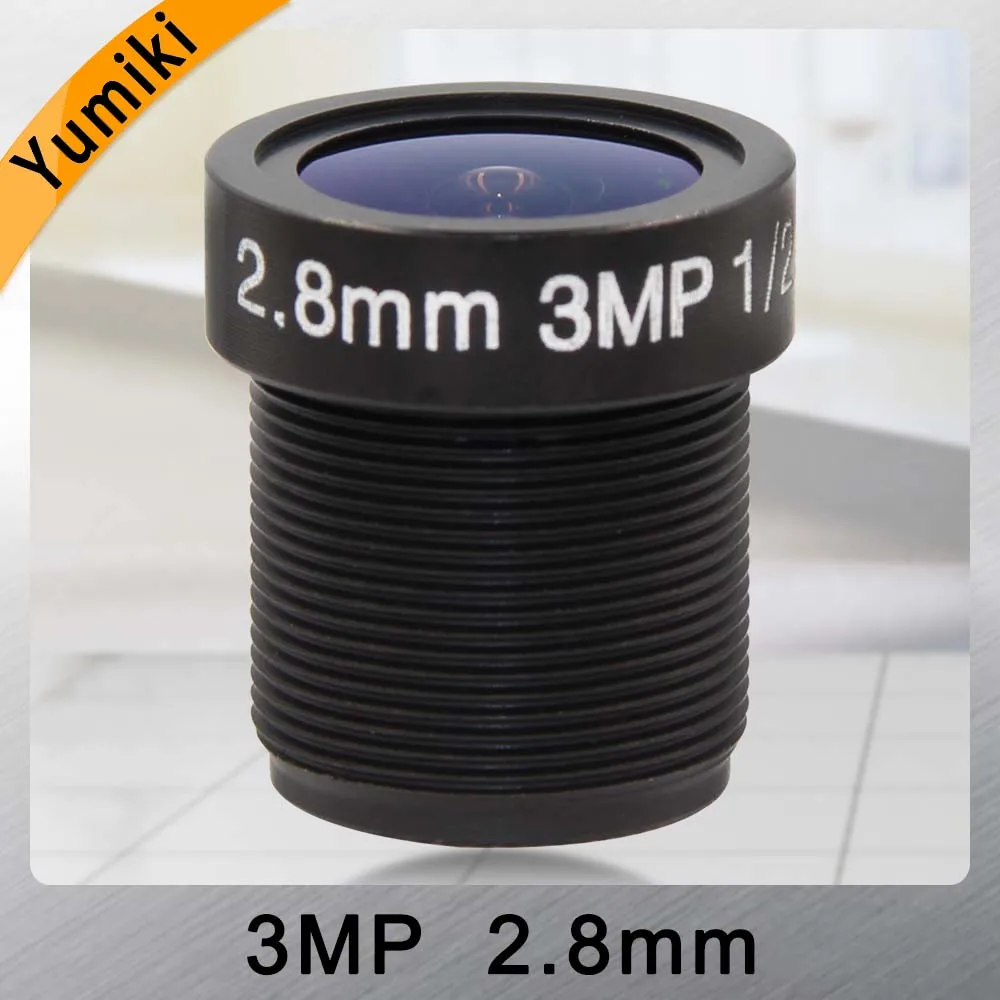 Yumiki 3 0 мегапикселей M12 MTV 2 8 мм 3MP HD CCTV объектив ИК камеры безопасности с