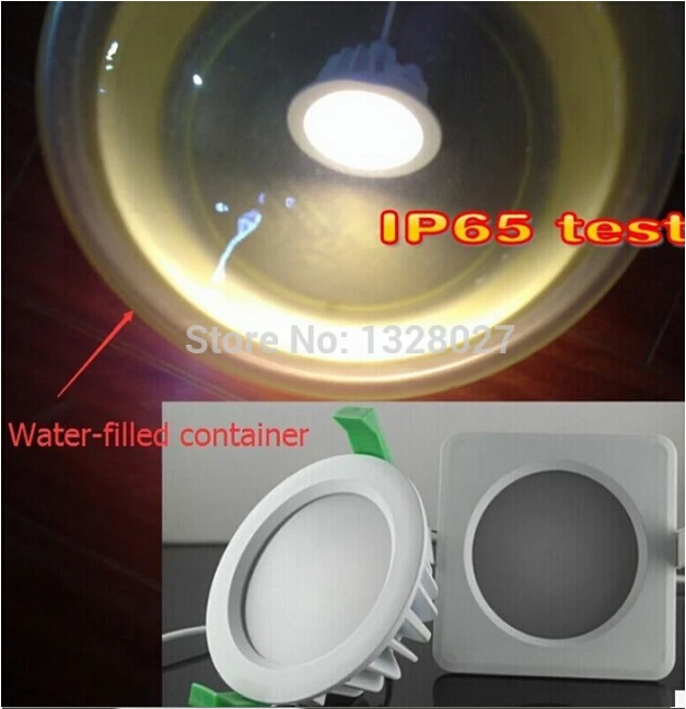 (10 шт./лот) Новое поступление 12 Вт Водонепроницаемый IP65 Диммируемый светодиодный