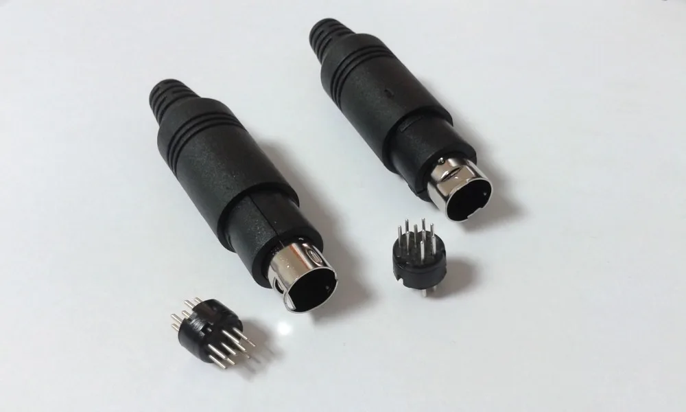 20 шт. мини DIN 9 контактный разъем адаптер пайки|adapter|adapter connectoradapter pin |