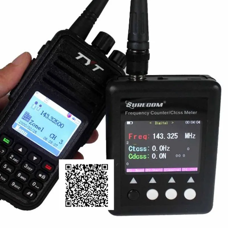 Портативный счетчик частоты SURECOM диапазон тестирования 27 МГц 3 ГГц портативный