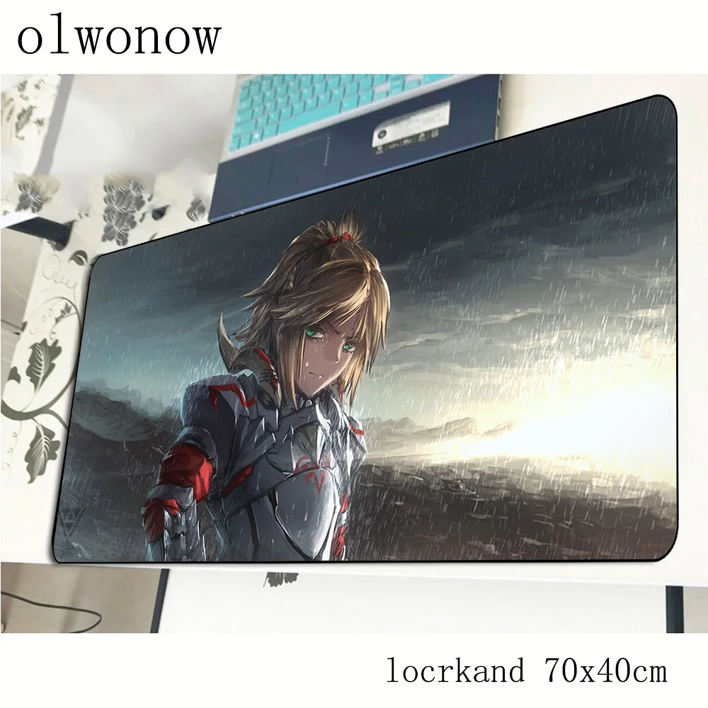 Fate Apocrypha коврик для мыши 70x40 см Бестселлер коврики для мыши лучший игровой коврик для мыши геймер популярные большие персонализированные коврики для мыши pc pad