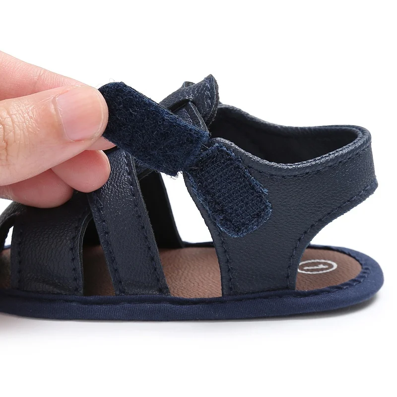 Summer Newborn Baby Boys Shoes PU Leather kids schoenen First Walkers Soft Soled Infant Prewalker 0-18M |