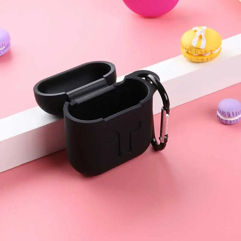 Наушники силиконовый чехол для AirPods защитный противоударный чехол Earpods чехол для Apple наушники для Airpod чехол Аксессуары