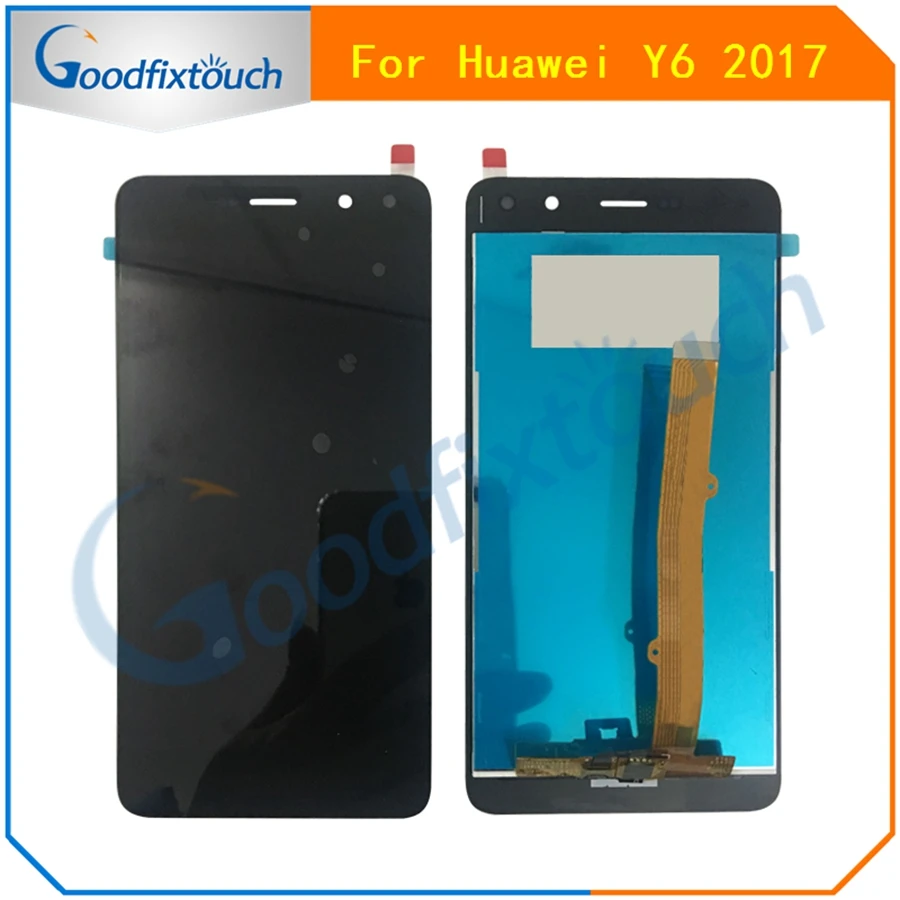 Для Huawei Nova Young 4G LTE/Y6 2017/Y5 2017 ЖК дисплей + кодирующий преобразователь сенсорного