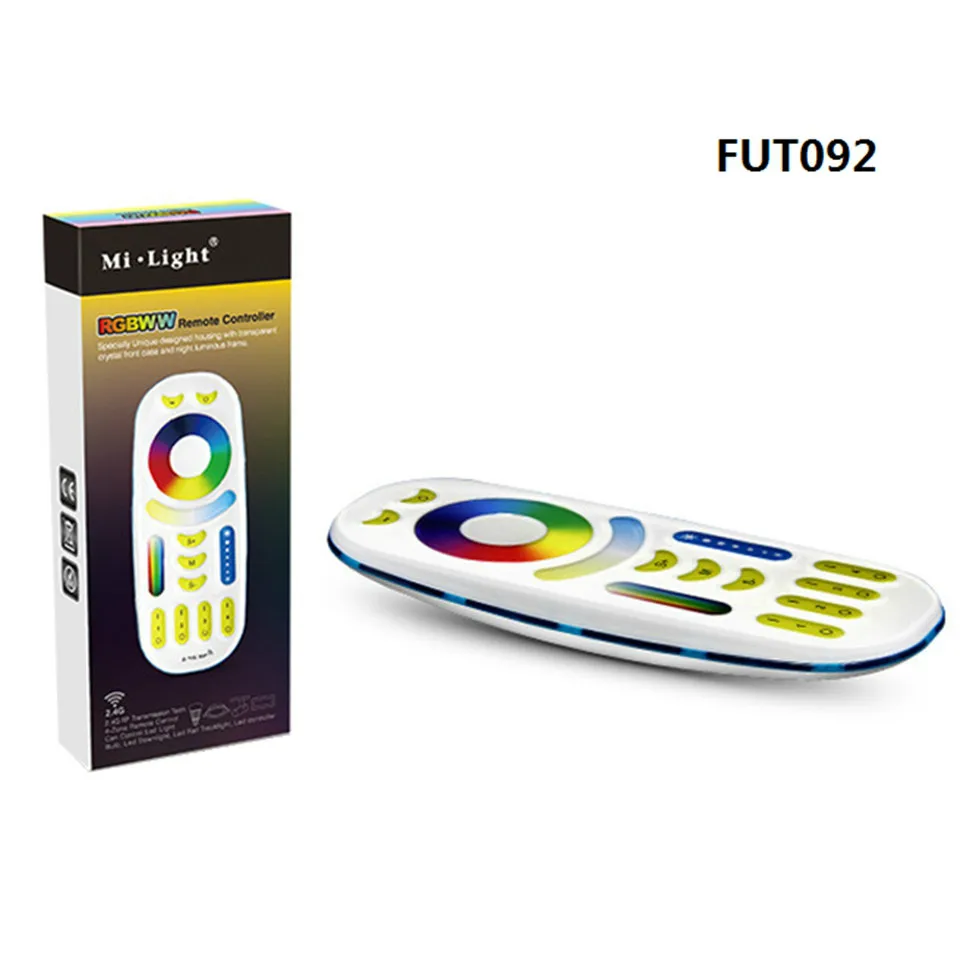 DC12-24V Mi Light 2.4G 4Zone RF Wireless RGB RGBW LED Remote Controller Milight control Dimmer For Led Strip Lamp | Лампы и освещение