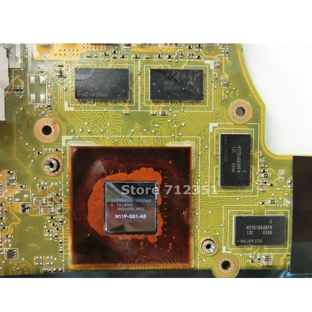 K42JV GT335M 1 ГБ N11P GS1 A3 материнская плата версия 2 для ASUS A42J X42J K42J K42JR Материнская