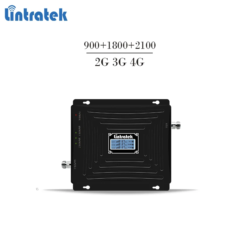 Lintratek усилитель gsm репитер 3g 4g сотовой связи 900 1800 2100Mhz мобильный телефон спец